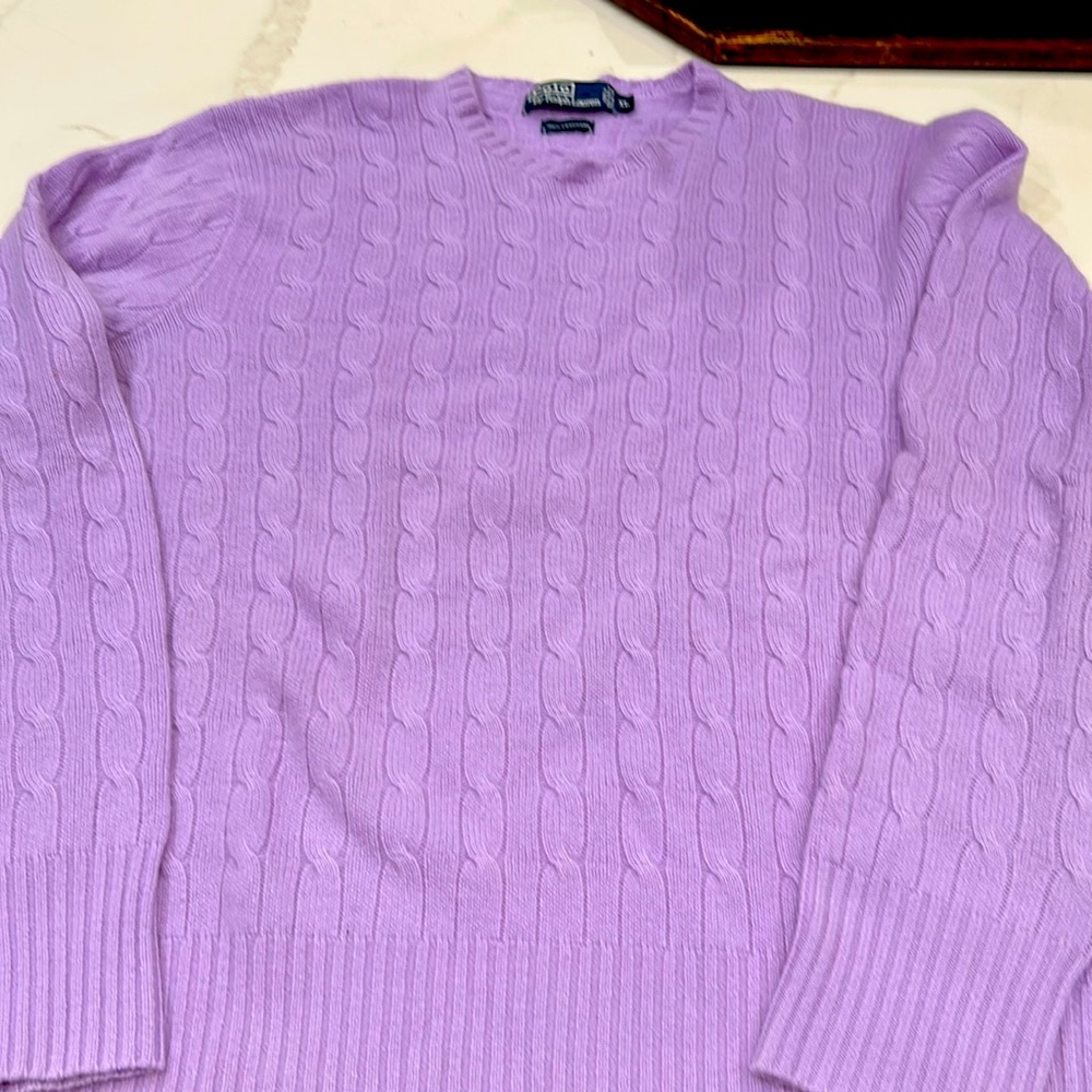 Ralph Lauren classic cashmere crew